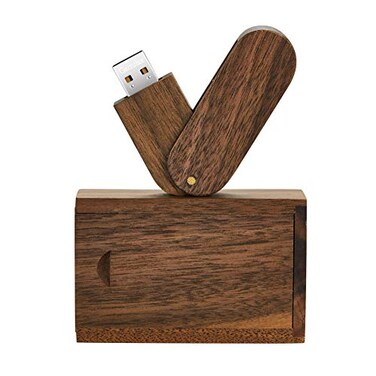 GARRULAX USB Flash Drive Wooden 8GB 16GB 32GB USB20 USB Memory Stick Date Storage Pendrive Thumb Drive16GB Walnut Wood
