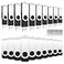 ABLAZE 128MB USB Flash Drive 100 Pack USB 20 Thumb Drives with Lanyards Bulk Memory Sticks Pendrives 100PCS Black