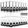 ABLAZE 128MB USB Flash Drive 100 Pack USB 20 Thumb Drives with Lanyards Bulk Memory Sticks Pendrives 100PCS Black