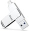 iDiskk Apple Mfi 128GB iPhone Flash Drivefor Photos and VideosPhoto Stick iPad FlashdriveiPhone USB Storage iPad iPhone Photo Storage Stickfor MaciPadPC Thumb Drive Auto Backup