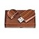 Fire Stone Novelty Wood USB 30 Flash Drive 32GB Data Storage Memory Stick USB Stick Pendrive with Wooden Box Brown