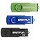 EASTFUN 3 Pcs 16GB USB 20 Flash Drive Fold Storage Memory Stick Thumb Drive Swivel Design Mix Colors Black Blue Green