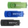 EASTFUN 3 Pcs 16GB USB 20 Flash Drive Fold Storage Memory Stick Thumb Drive Swivel Design Mix Colors Black Blue Green