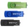 EASTFUN 3 Pcs 16GB USB 20 Flash Drive Fold Storage Memory Stick Thumb Drive Swivel Design Mix Colors Black Blue Green