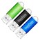 SamData 3 Pack 64GB USB Flash Drives USB 20 Thumb Drives Memory Stick Jump Drive Zip Drive 3 Colors Green Black Blue