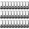 AreTop 4GB USB 20 Flash Drive Pack of 100 Thumb Drives Bulk Metal Pen Drive Portable Keychain Jump Drive Multipack for Data Storage 4GB Black 100 Pack