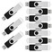 VICFUN 10 Pack 32GB USB Flash Drives Bulk 32GB Flash Drive 10 Pack USB Thumb Drive USB20Black