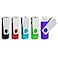Aiibe 128GB Flash Drive 30 5 Pack 128GB USB 30 Flash Drive Thumb Drives 128 GB Memory Stick Jump Drives USB Drive Multi Pack 128G 5 Mixed Colors Black Red Cyan Green Purple