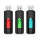 Aiibe 64GB Flash Drive 30 3 Pack 64GB Thumb Drive USB Drive 64 GB Jump Drives USB 30 Flash Drives Memory Stick Zip Drives 64G Red Green Cyan