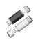 Vansuny 2 Pack 128GB USB C Flash Drive 2 in 1 OTG USB 30 Tape C Memory Stick with Keychain Dual Type C Thumb Drive Photo Stick Jump Drive Black and Silver
