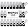 TOPESEL USB Storage Flash Drive100PCS 1GB USB 20 Flash Drive Bulk Pack USB Flash Drives Thumb Drives USB Stick Flash Memory Stick 1G 100 Pack Black