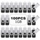 TOPESEL USB Storage Flash Drive100PCS 1GB USB 20 Flash Drive Bulk Pack USB Flash Drives Thumb Drives USB Stick Flash Memory Stick 1G 100 Pack Black
