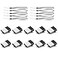 KZZ KZZ 16GB Mini Flash Drive 10 Pack 16G Small USB Drive with Lanyard Low Profile USB 20 Flash Drive 16 GB Tiny Thumb Drive Memory Stick 16GB Black