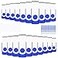 EASTBULL 8GB USB Bulk Flash Drives 100 Pack USB 20 Flash Drive Bulk Thumb Drive Pack Memory Stick Swivel Pen Drives Blue