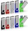 TOPESEL 10 Pack 16GB USB 30 Flash Drive Memory Stick Thumb Drives Blank Zip Drives Flash Drives 16 GB Bulk5 Mixed Colors Black Blue Green Red Silver