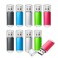 TOPESEL 8GB 10 Pack USB Flash Drive Thume Drive 20 Memory Stick Fold Storage Thumb Stick Jump Drive Pen Swivel Design for PC laptops Tablets TVs car Audio 5 Mixed Colors