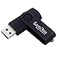 SamData USB Flash Drive 8GB 1 Pack USB 20 Thumb Drive Swivel Memory Stick Data Storage Jump Drive Zip Drive Drive with Led Indicator Black 8GB1Pack
