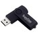 SamData USB Flash Drive 8GB 1 Pack USB 20 Thumb Drive Swivel Memory Stick Data Storage Jump Drive Zip Drive Drive with Led Indicator Black 8GB1Pack
