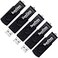 SamData USB Flash Drive 8GB 5 Pack USB 20 Thumb Drive Swivel Memory Stick with LED Indicator Black 8GB5Pack