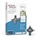 Picture Keeper Connect for iPhone Android USBC PC Mac 256GB USB Stick Backup for Photos Videos Contacts Flash Drive Memory Backup External Storage Thumb Drive 256GB Silver