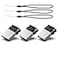 RAOYI 3 Pack 32GB USB Flash Drive USB 20 Mini Fit Memory Stick Ultra Slim Thumb Drive Jump Drive Zip Drive Pen Drive with LanyardBlack