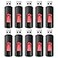 RAOYI 10Pcs 32GB USB Flash Drives Slide Retractable Memory Stick Bulk USB 20 Thumb Drive Jump Drive Zip Drive USB Sticks Data Storage Backup for PC Mac 32G Red