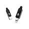 ADAM elements iKlips Duo 128GB MFi Premium Flash Drive Compatible with iPad iPhone 128GB Obsidian Black