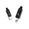 ADAM elements iKlips Duo 128GB MFi Premium Flash Drive Compatible with iPad iPhone 128GB Obsidian Black