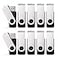 KEXIN USB 30 Flash Drive 16 GB Flash Drive 30 16GB Thumb Drive Bulk Jump Drive Memory Stick Zip Drive Black 10 Pack