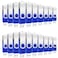 EASTBULL 128MB Bulk Flash Drives 100 Pack USB 20 Flash Drives Pack Thumb Drives Bulk USB Drive Bulk for Storage Blue 100Units