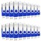 EASTBULL 128MB Bulk Flash Drives 100 Pack USB 20 Flash Drives Pack Thumb Drives Bulk USB Drive Bulk for Storage Blue 100Units