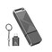 EASTBULL 32GB FAT32 USB 30 Flash Drive with a USB C Adapter and Keychain FastSpeed Thumb Drive Metal Pen Drive 32 G Memory Stick for Storage and Backup Grey with USB C 30 Adapter Keychain