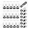 EASTBULL 50Pack Bulk Flash Drives 8GB USB 20 Flash Drive Pack ThumbDrive Bulk USB Drives Black 50PCS