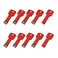 RAOYI 10 Pack 2GB USB Flash Drive USB 20 Metal Key Shape Memory Stick Thumb Drive Pen DriveRed