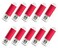 RAOYI 10 Pack 32GB USB Flash Drive USB 20 Memory Stick Thumb Drive Pen Drive Jump DriveRed