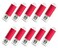 RAOYI 10PCS 4GB USB Flash Drive USB 20 Memory Stick Thumb Drive Pen Drive Jump DriveRed