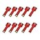 RAOYI 10 Pack 8GB USB Flash Drive USB 20 Metal Key Shape Memory Stick Thumb Drive Pen DriveRed