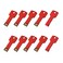 RAOYI 10 Pack 8GB USB Flash Drive USB 20 Metal Key Shape Memory Stick Thumb Drive Pen DriveRed