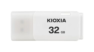 Kioxia USB Flash Drive 32 GB USB 20 TransMemory U202 LU202W032GG4 White