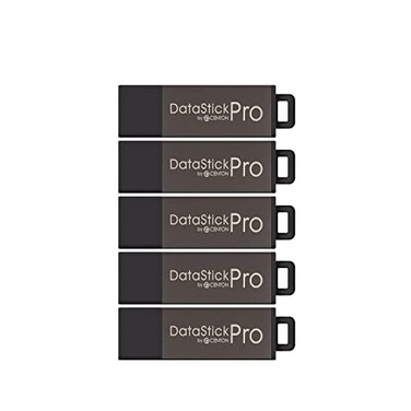 Centon 64GB DataStick Pro by 5 Pack USB 20 Flash Drive Memory Stick for Storage and Backup