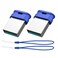 KZZ KZZ 32GB USB Flash Drive 30 with Lanyard 2 Pack 32 GB USB 30 Thumb Drive Ultra High Speed Small Memory Stick 32GB USB Drive Pendrive Blue