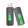 Aiibe 128GB Flash Drive 2 Pack USB Drive 128GB Upgraded 150MBs USB 31 Flash Drive Thumb Drive Retractable Memory Stick Jump Drives for PC Laptop Green