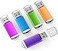 KZZ KZZ 32 GB Flash Drive 5 Pack USB Flash Drives 30 USB Drive 32GB 30 Thumb Drive with LED Indicator 32G Memory Stick Pen Drives USB Storage Multipack