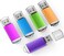 KZZ KZZ 32 GB Flash Drive 5 Pack USB Flash Drives 30 USB Drive 32GB 30 Thumb Drive with LED Indicator 32G Memory Stick Pen Drives USB Storage Multipack