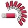VICFUN 10pcs 8GB USB Flash Drive 8G USB 20 USB Drive Thumb Stick Red