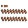 EASTBULL 8GB Wooden Flash Drives 20 Pack Bulk Flash Drives Pack Walnut Wooden Thumb Drives Pack High Speed USB 20 for Storage Dark Brown