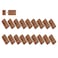 EASTBULL 8GB Wooden Flash Drives 20 Pack Bulk Flash Drives Pack Walnut Wooden Thumb Drives Pack High Speed USB 20 for Storage Dark Brown