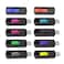 VICFUN 10 Pack 128MB USB Flash Drives USB 20 Flash Drive Slide Retractable USB Memory Stick 128MB MultiColor Pack