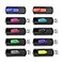 VICFUN 10 Pack 512MB USB Flash Drives USB 20 Flash Drive Slide Retractable USB Memory Stick 512MBMultiColor Pack