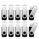 Maspen 10 Pack 2GB Bulk USB 20 Flash Drives Memory Stick Thumb Drives Pen Drive Zip Drive Black2 GB